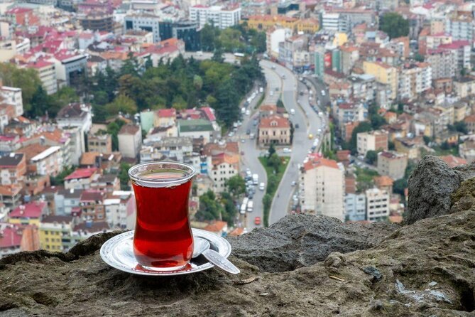 Boztepe viewpoint above Trabzon with panoramic Black Sea and city views