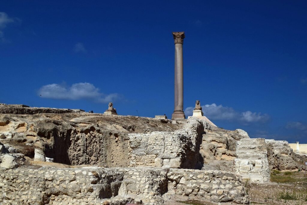 Pompey’s Pillar Alexandria Egypt