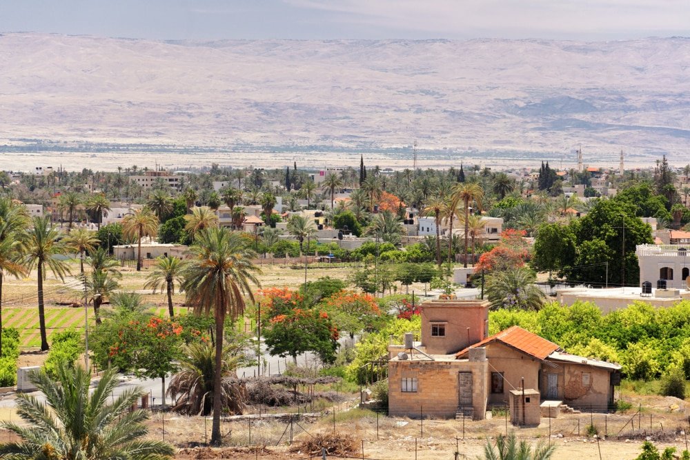 Landscape view of Jericho, one of the world’s oldest cities and a historic day trip from Tel Aviv