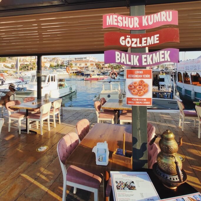 Mastic gum sweets and local treats from Çeşme near Izmir