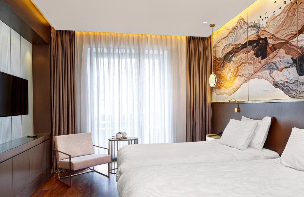 The G Hotels Istanbul contemporary hotel interior with comfortable seating