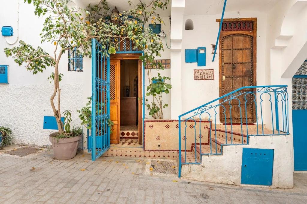 Studio Dar Sandra Moroccan tiny house interior in Tangier Casbah