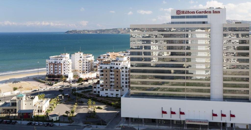 Hilton Garden Inn Tanger City Center modern room near the beach and train station