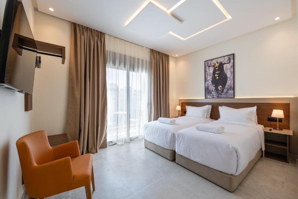 Hotel El Toro Tangier clean modern double room