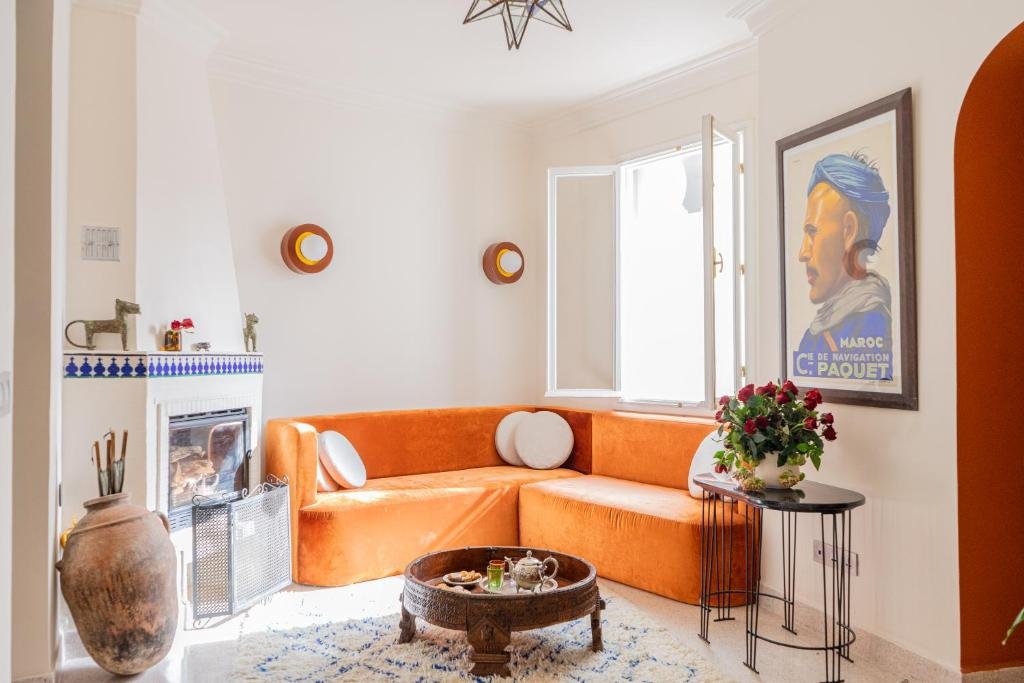 Absinthe Guest House Tangier rooftop terrace and design details