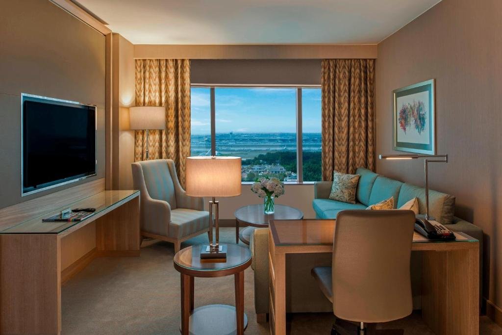 Renaissance Polat Istanbul Hotel sea-facing room with modern furnishings
