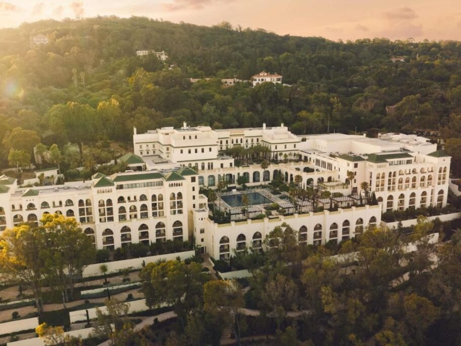 Fairmont Tazi Palace Tangier restored palace luxury hotel with gardens