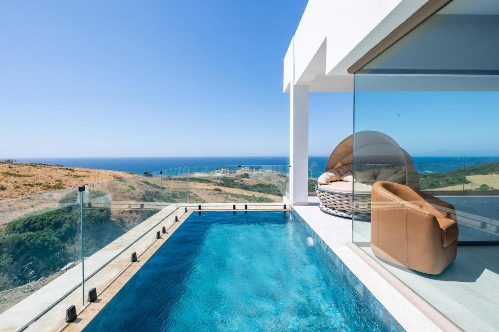 The Tangier Hotel Residence outdoor pool and garden area