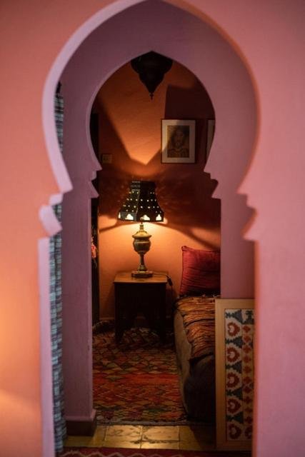 Dar Nour Tangier rooftop terrace with views over the bay