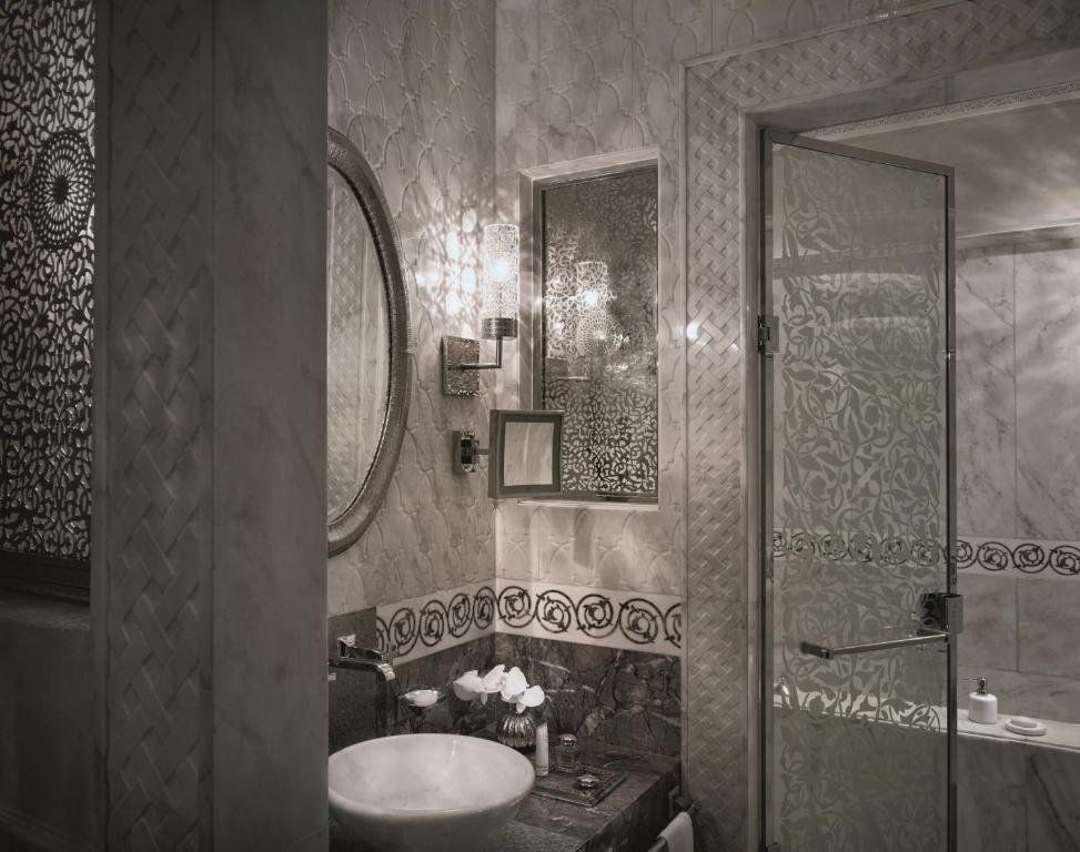 Royal Mansour Marrakech riad bedroom with luxury Moroccan design and elegant bedding