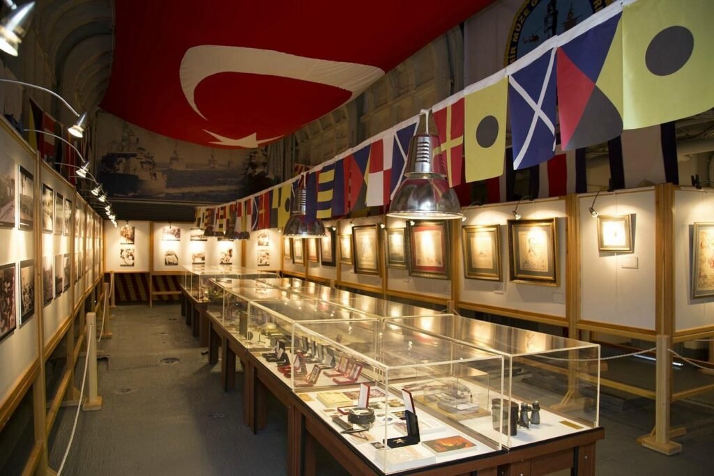 Museum ships at Inciralti Maritime Museum in Balcova