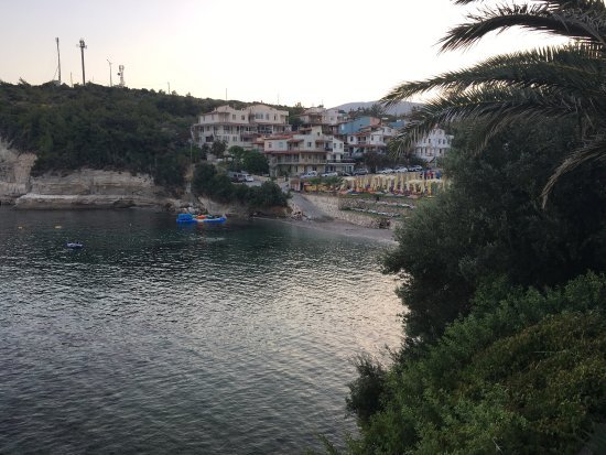 Seal Bay in Mordoğan with bright turquoise water and rocky Aegean coast