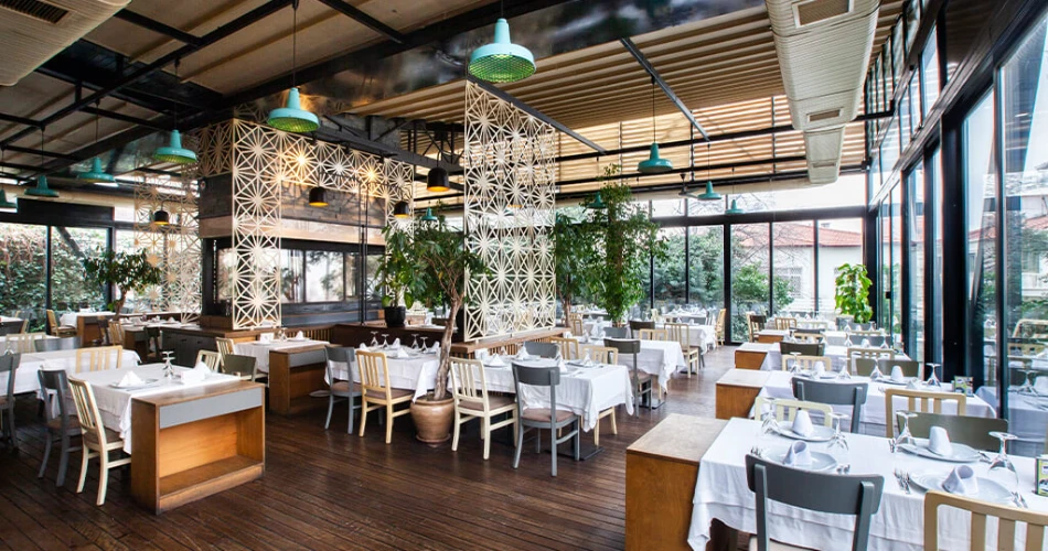 Sailfish restaurant in Ankara with Mediterranean seafood dishes and elegant dining atmosphere