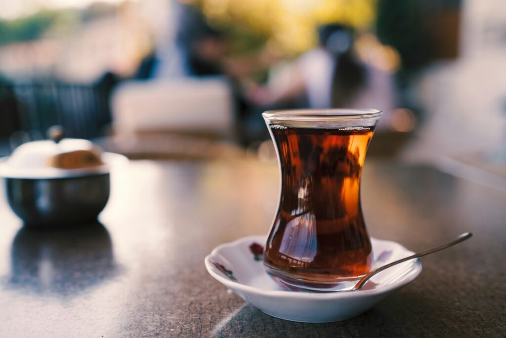 Tea at Firuzağa Tea Garden