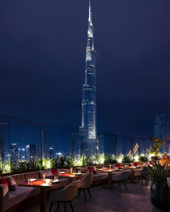CÉ LA VI: best rooftop bar for Burj Khalifa views